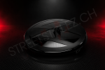 VW ACC Front Emblem BLACK New Design – Polo VI / T-Cross / T-Roc / Touran